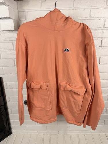 Nike men coral orange - men’s, l